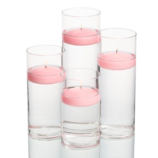 Richland Floating Candles & Eastland Cylinder Holders Set of 4 on Sale - Image 5