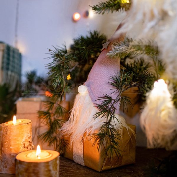 Light Up Christmas Gnome Ornament Online - Image 2