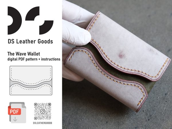 DS-064 The Wave Wallet Digital Pattern For Discount