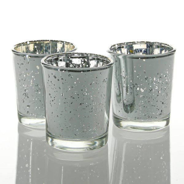 Richland Silver Mercury Votive Holders Set of 72 Supply