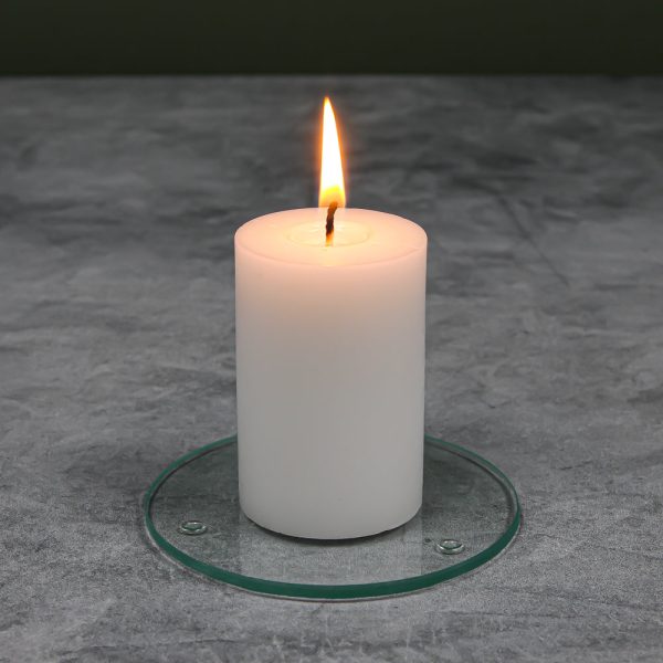 Richland Pillar Candle 2 x3  White Set of 80 Cheap - Image 5