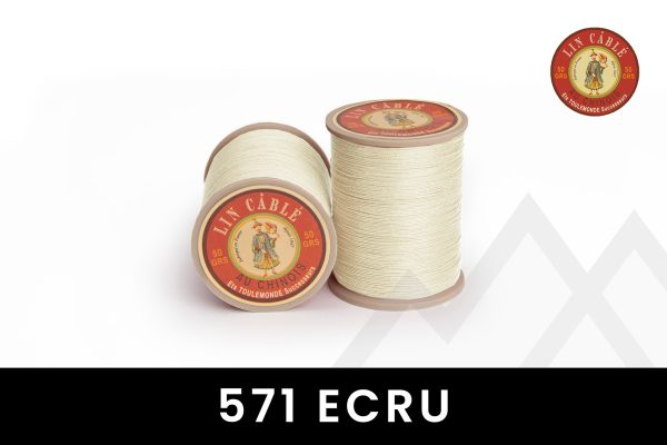Fil au Chinois -  Lin Cable  Waxed Linen Thread (Size 332) *15 Meters Supply - Image 3