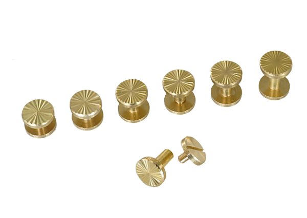 Chicago Screws -  Star  Design (Solid Brass) 10-pack Supply
