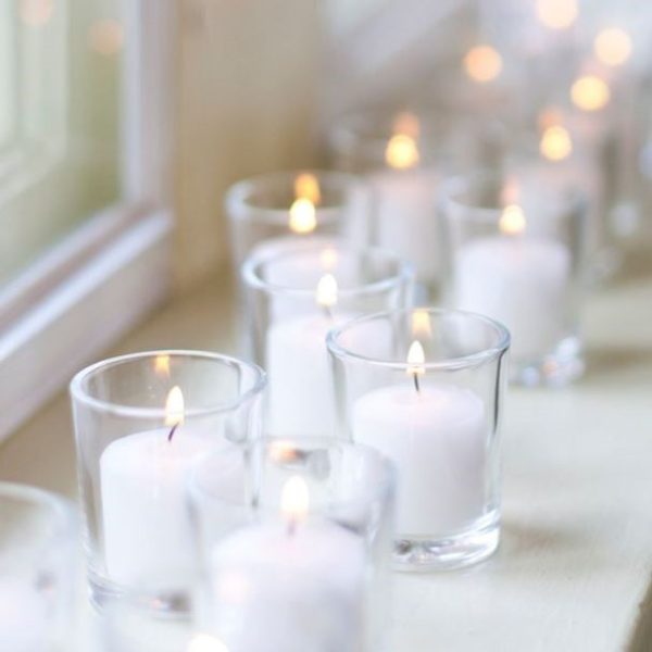 Richland Votive Candles White Citronella Scented 10 Hour Set of 288 Online now - Image 3