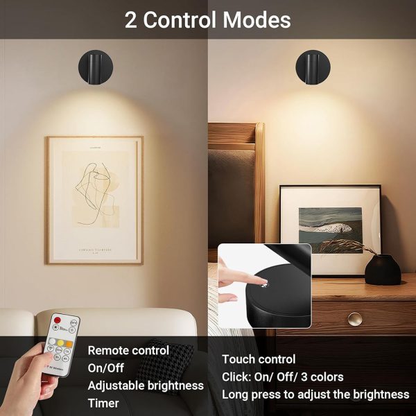 LED Wireless Spotlight with Remote on Sale - Image 3
