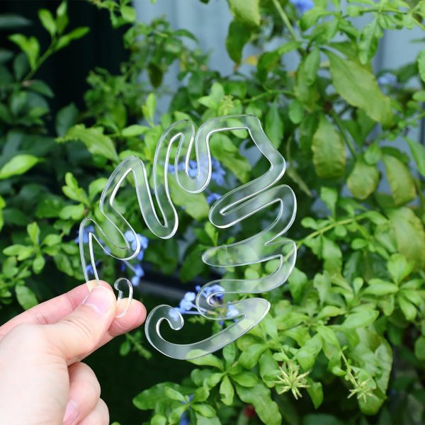 2 Pcs - Monstera Leaf Plant Support For Sale - Image 4