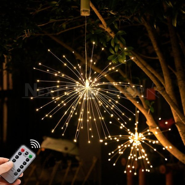 Led Copper Wire Starburst Light Discount - Image 5