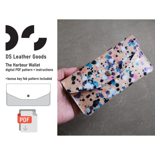 DS-026 The Harbour Wallet Digital Pattern Online now