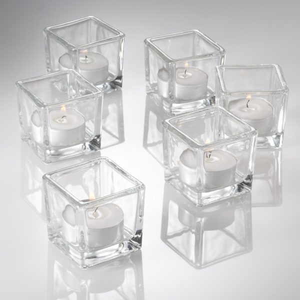Richland Tealight Candles & Eastland Tealight Holders Set of 96 Sale - Image 5