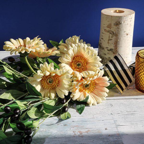 Richland Yellow Gerbera Daisy 24  Online Hot Sale - Image 3