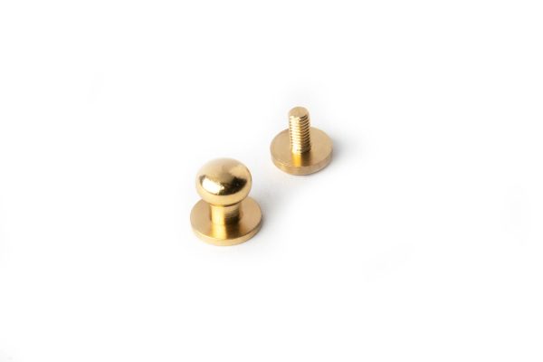 Button Studs (Solid Brass) on Sale - Image 2